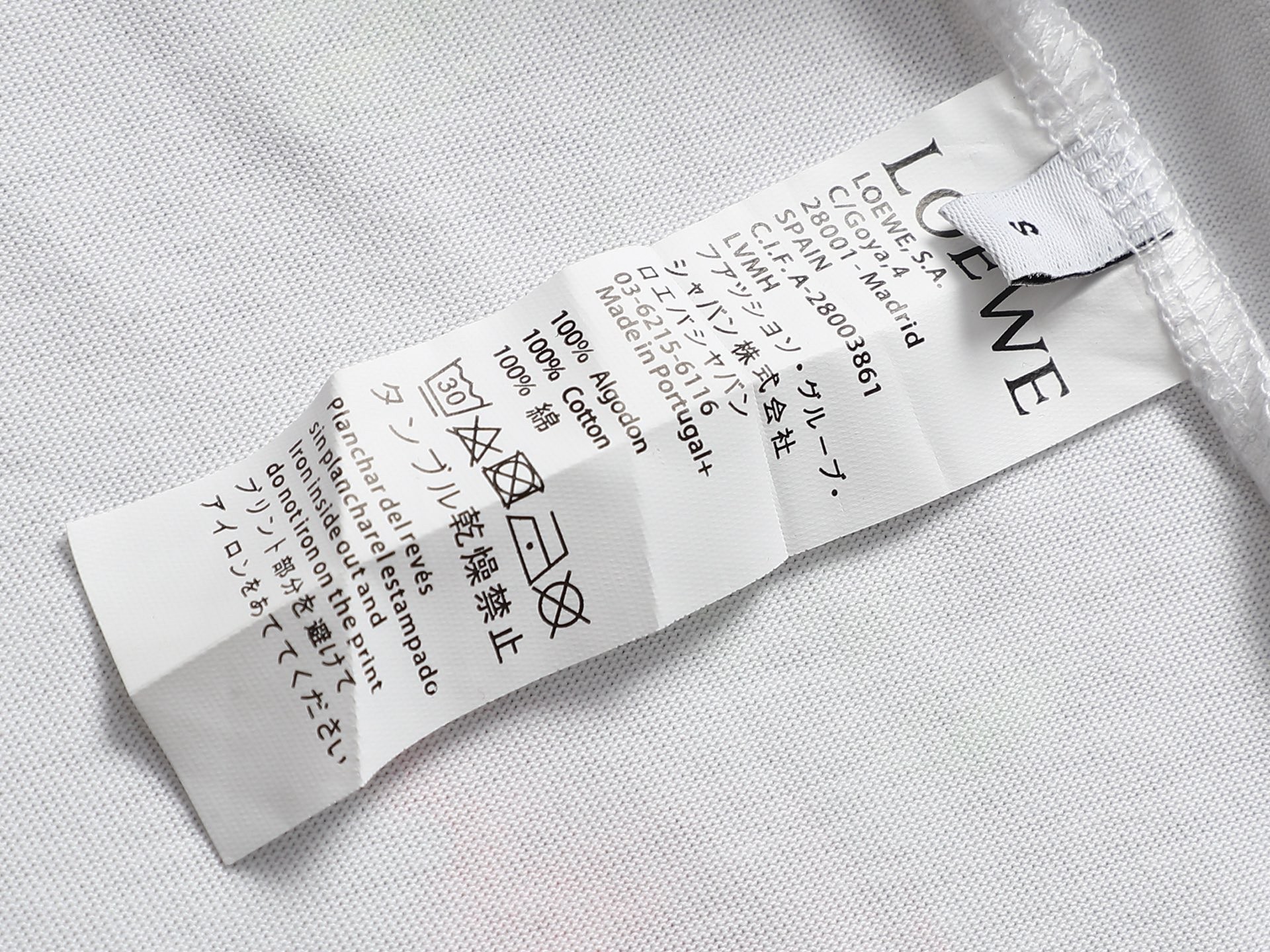 【LOEWE】半袖 T シャツ