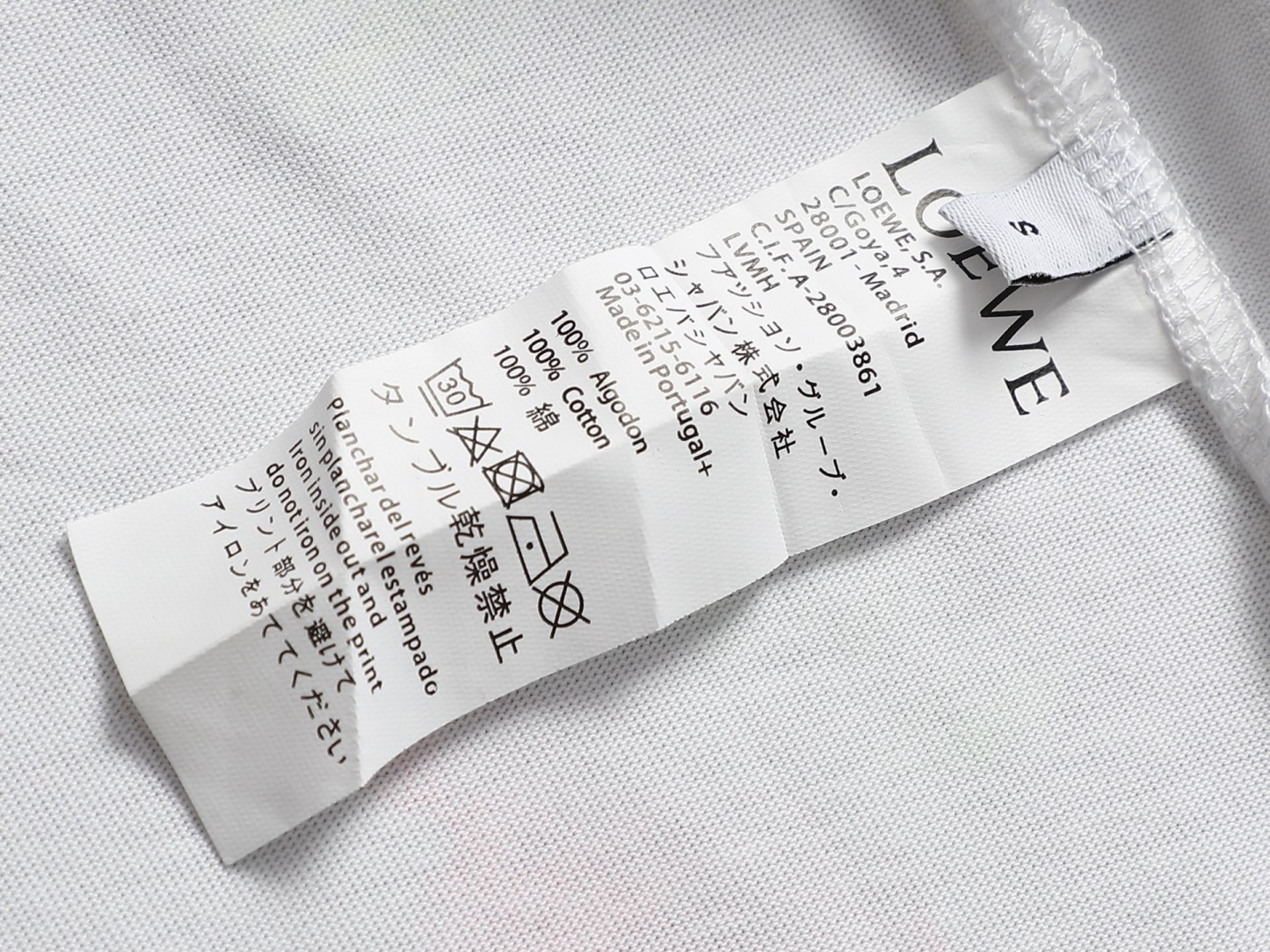 【LOEWE】半袖 T シャツ