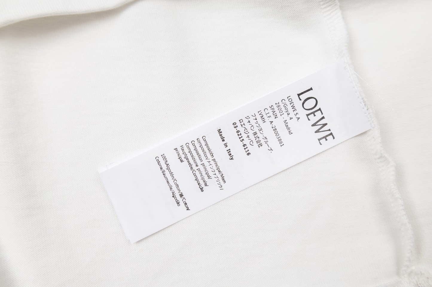 【LOEWE】半袖 T シャツ