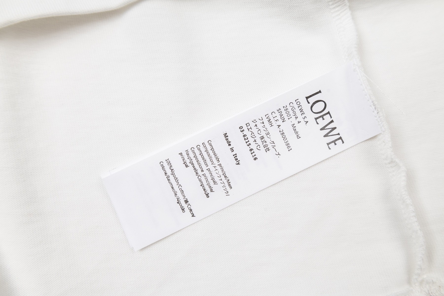 【LOEWE】半袖 T シャツ