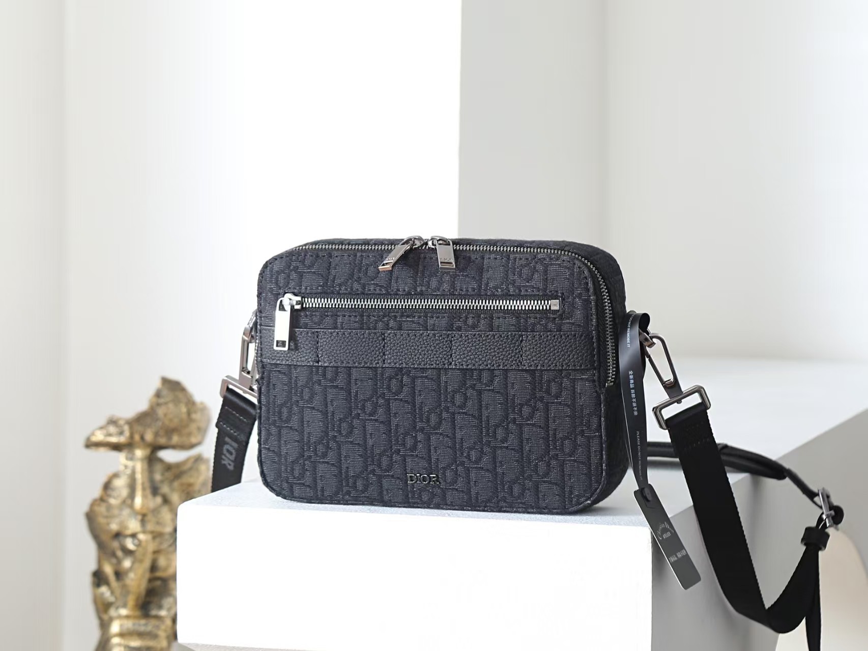 DIOR ディオール★オブリーク ジャカード ショルダーバッグ