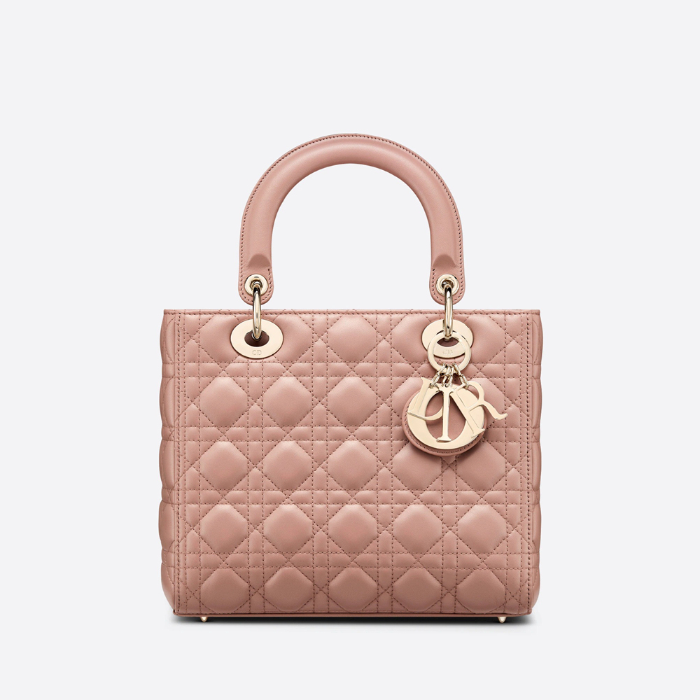 ⚡絶好の機会をお見逃しなく！雑誌掲載！【DIOR】 LADY DIOR ミディアムバッグ