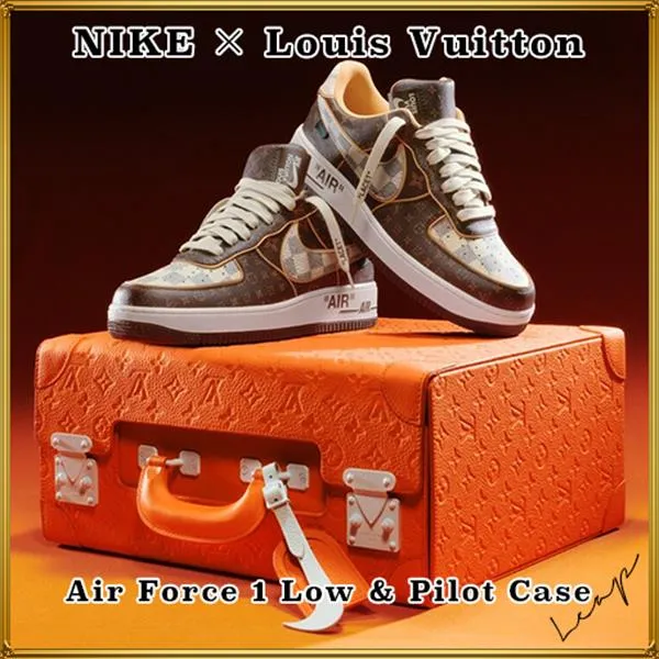 【人気上昇中★ミリオン級の名靴】LOUIS VUITTON X NIKE AF1 X OFF WHITE