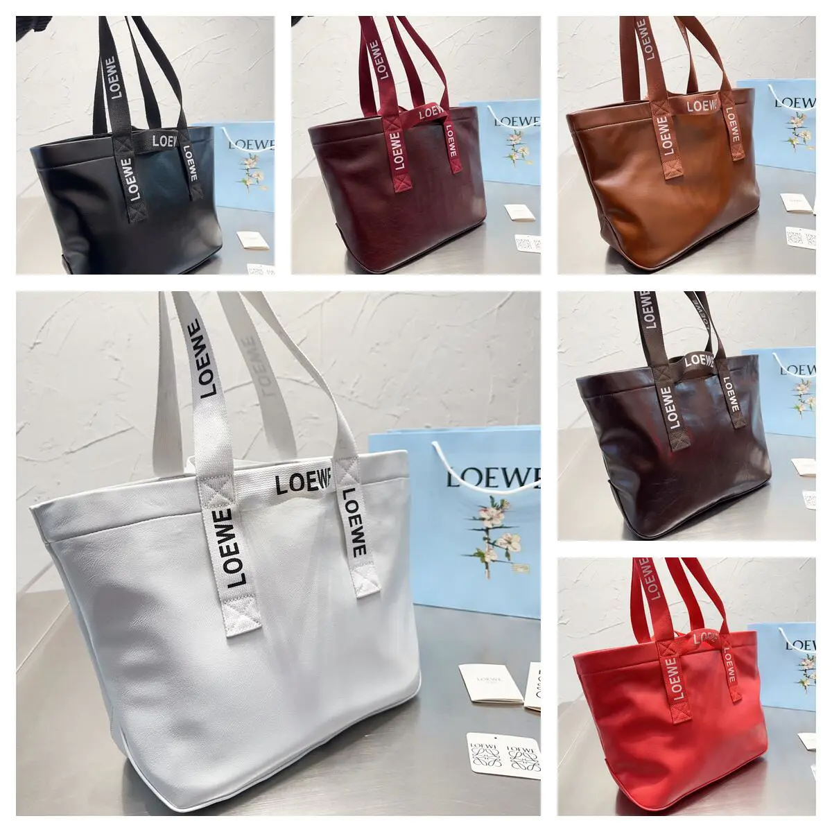 Loewe-ロエベ人気の大型ショッピングバッグ!