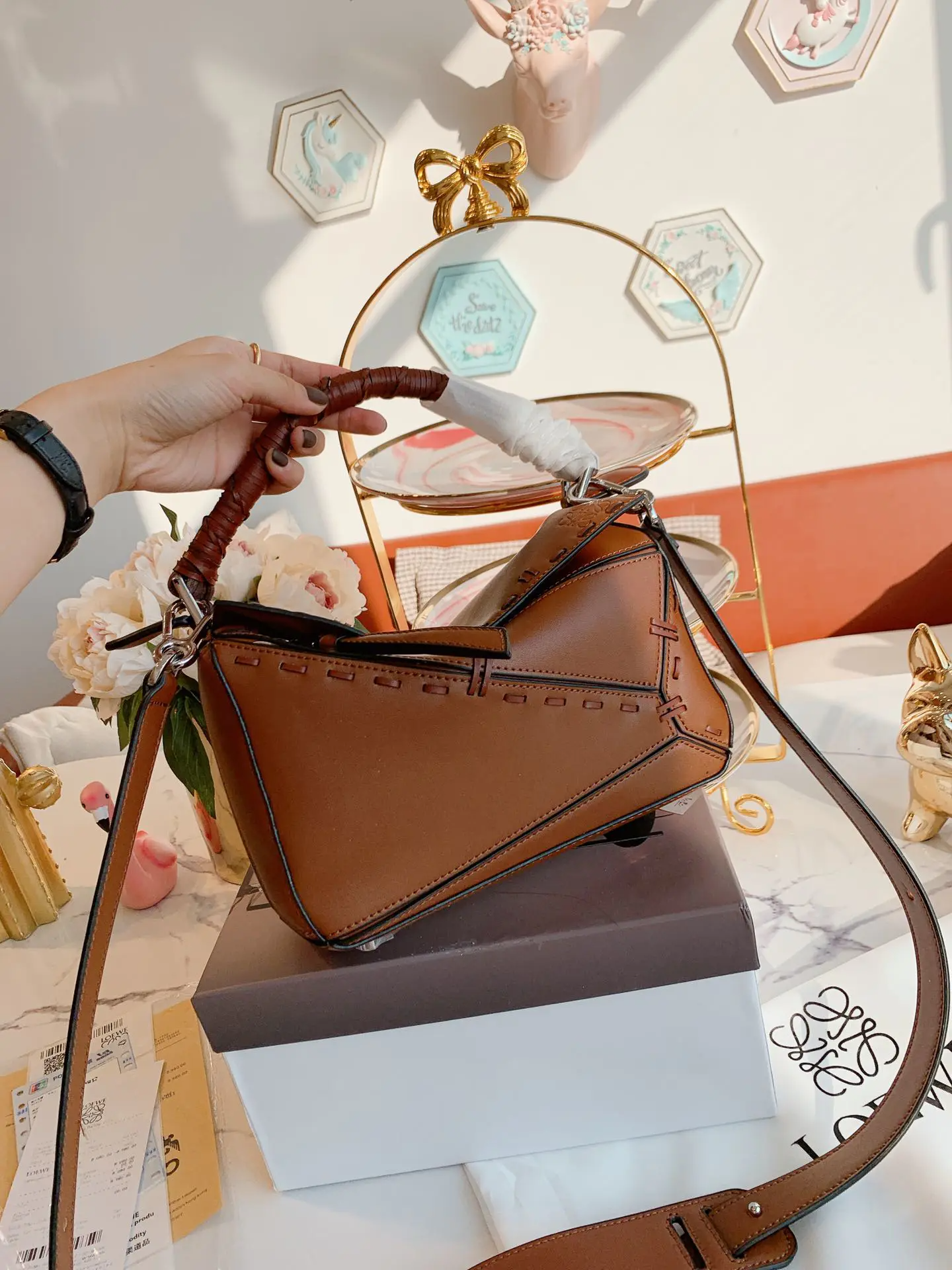 Loewe-2023新作 ロエベ パズル編み込みスタイル