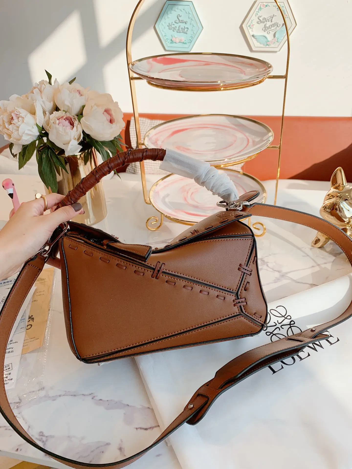 Loewe-2023新作 ロエベ パズル編み込みスタイル