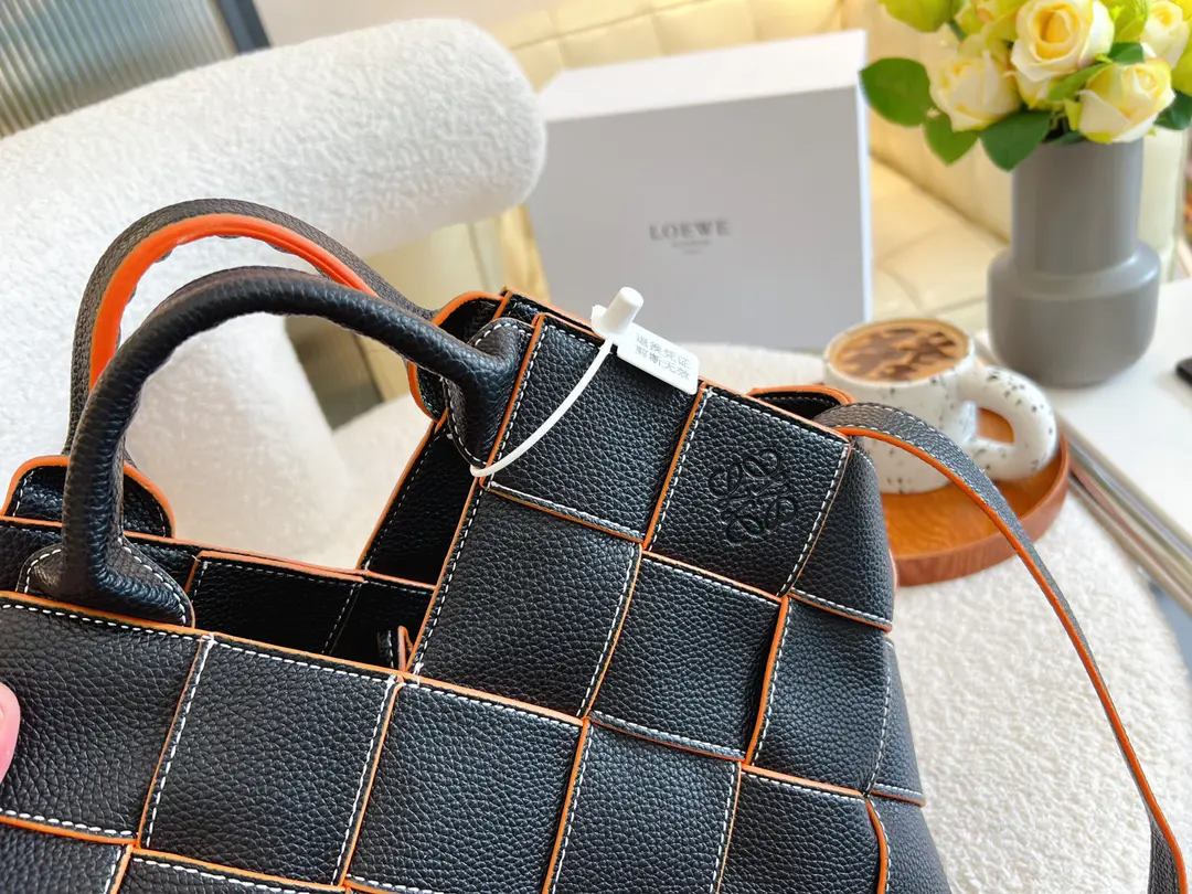 Loewe かごバッグ レザー ベジタブル バスケット