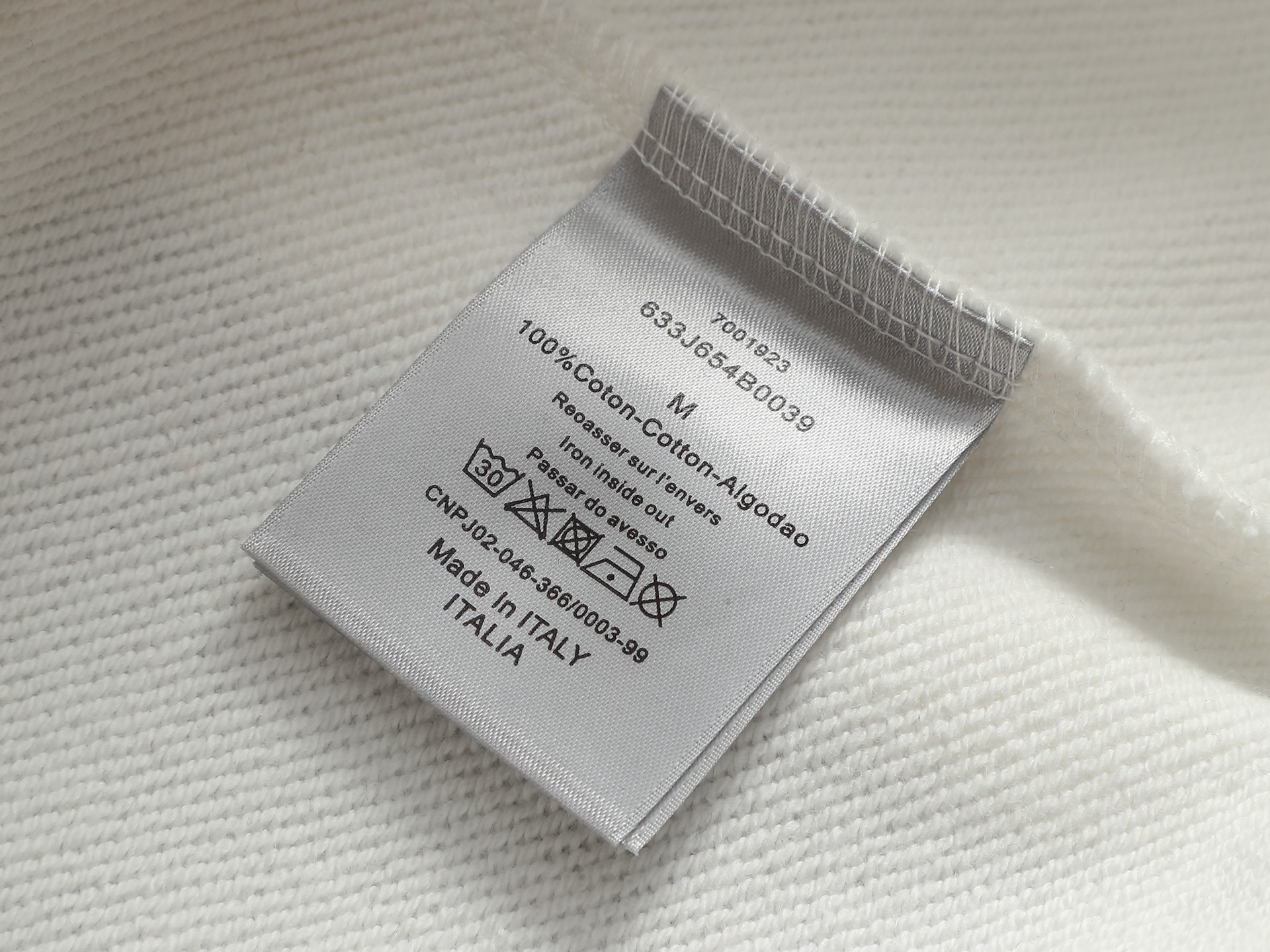 【DIOR】刺繍長袖 T シャツ