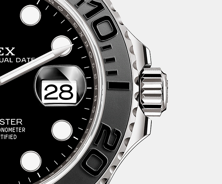 ヨットマスター 42 オイスター 42 mm ホワイトゴールド