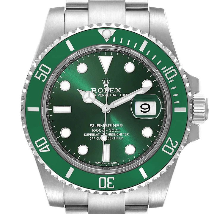 GMTマスターⅡ オイスター 40 mm グリーンダイヤル
