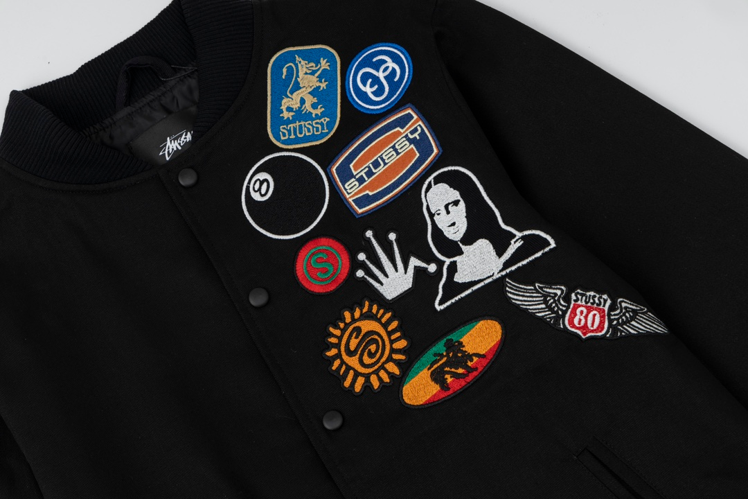 【STUSSY】ウールスタジャン
