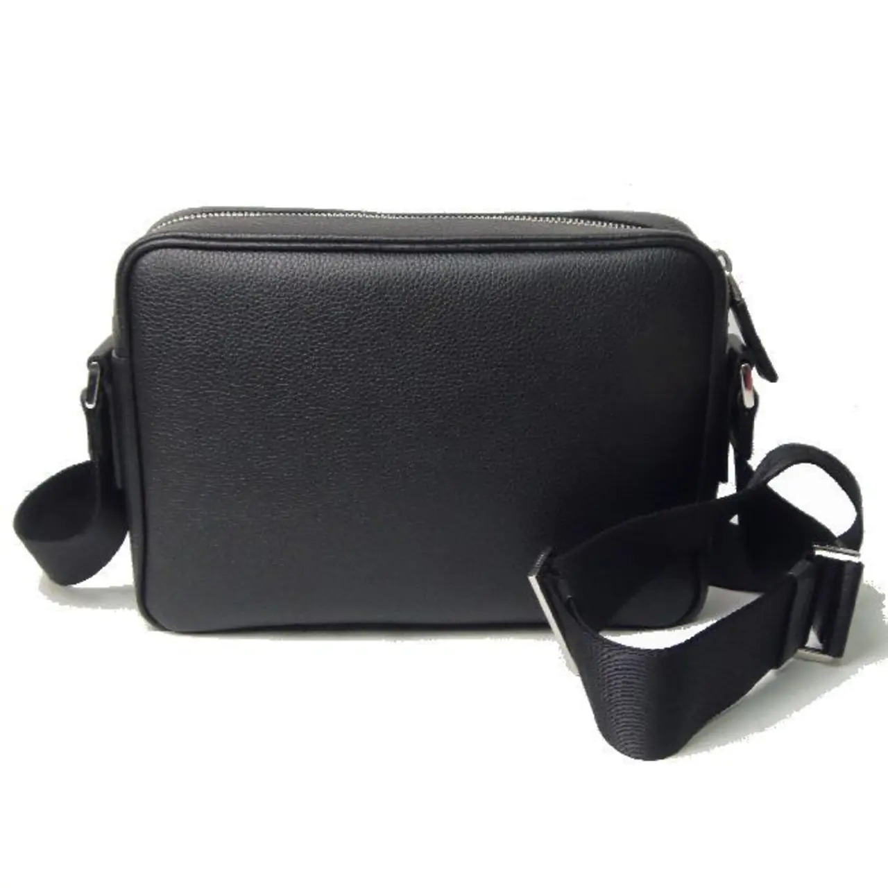 PRADA メンズ レザー ショルダーバッグ
