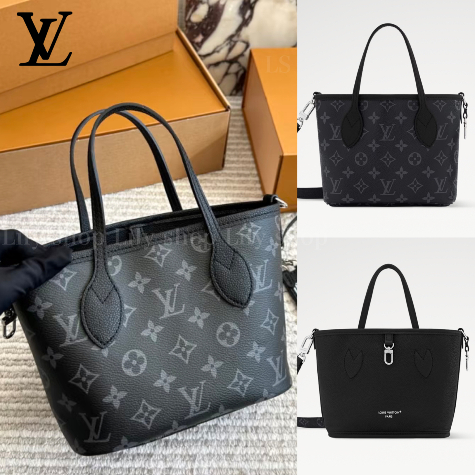 リバーシブルで気分も変わる♡【Louis Vuitton】Neverfull