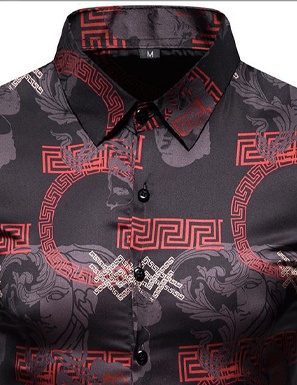 VERSACE ヴェルサーチ 長袖シャツ 2カラー