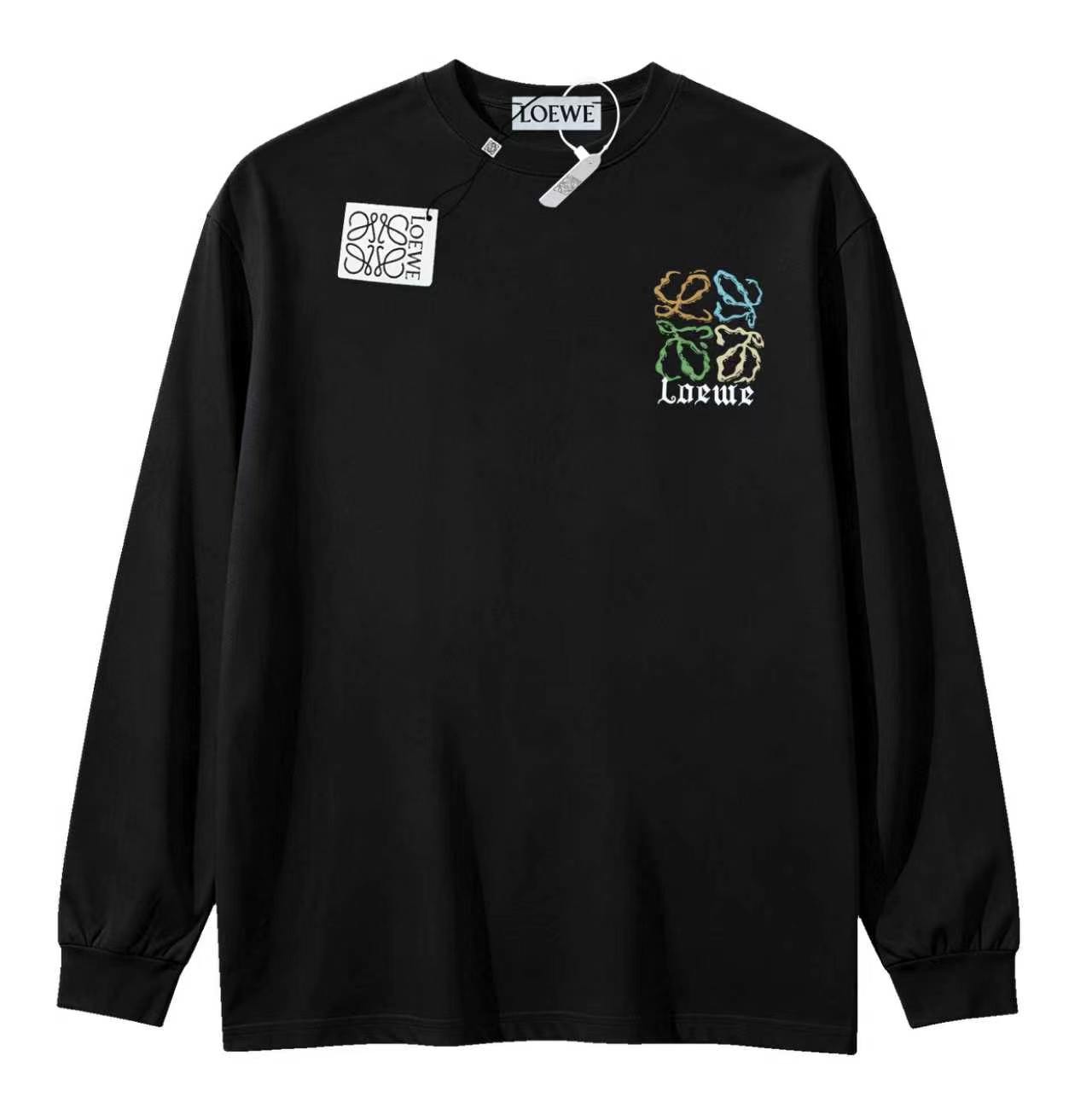 【LOEWE】プリント長袖 T シャツ