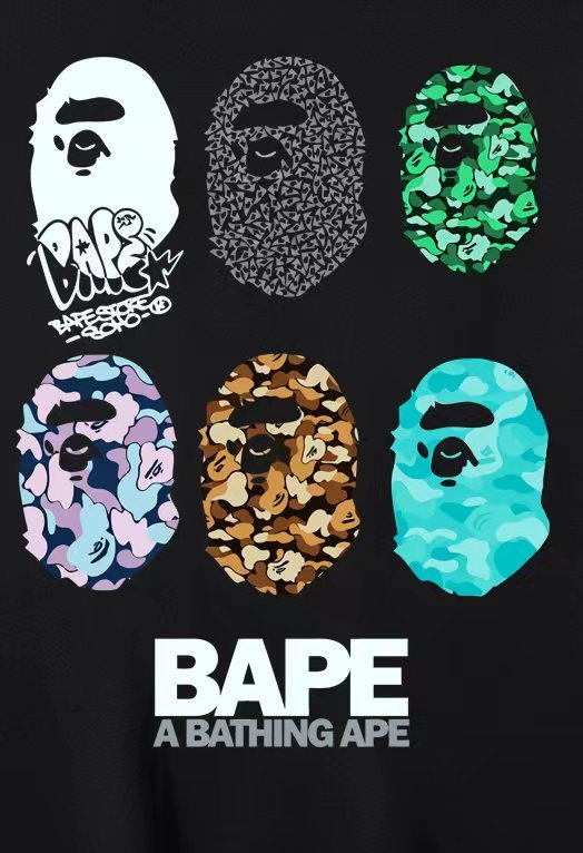 【BAPE】長袖 T シャツ