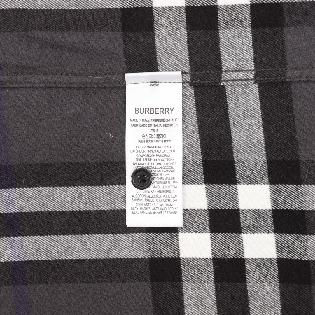 【BURBERRY 公式旗艦店】バーバリー シャツ ご好評に付き再入荷 241119