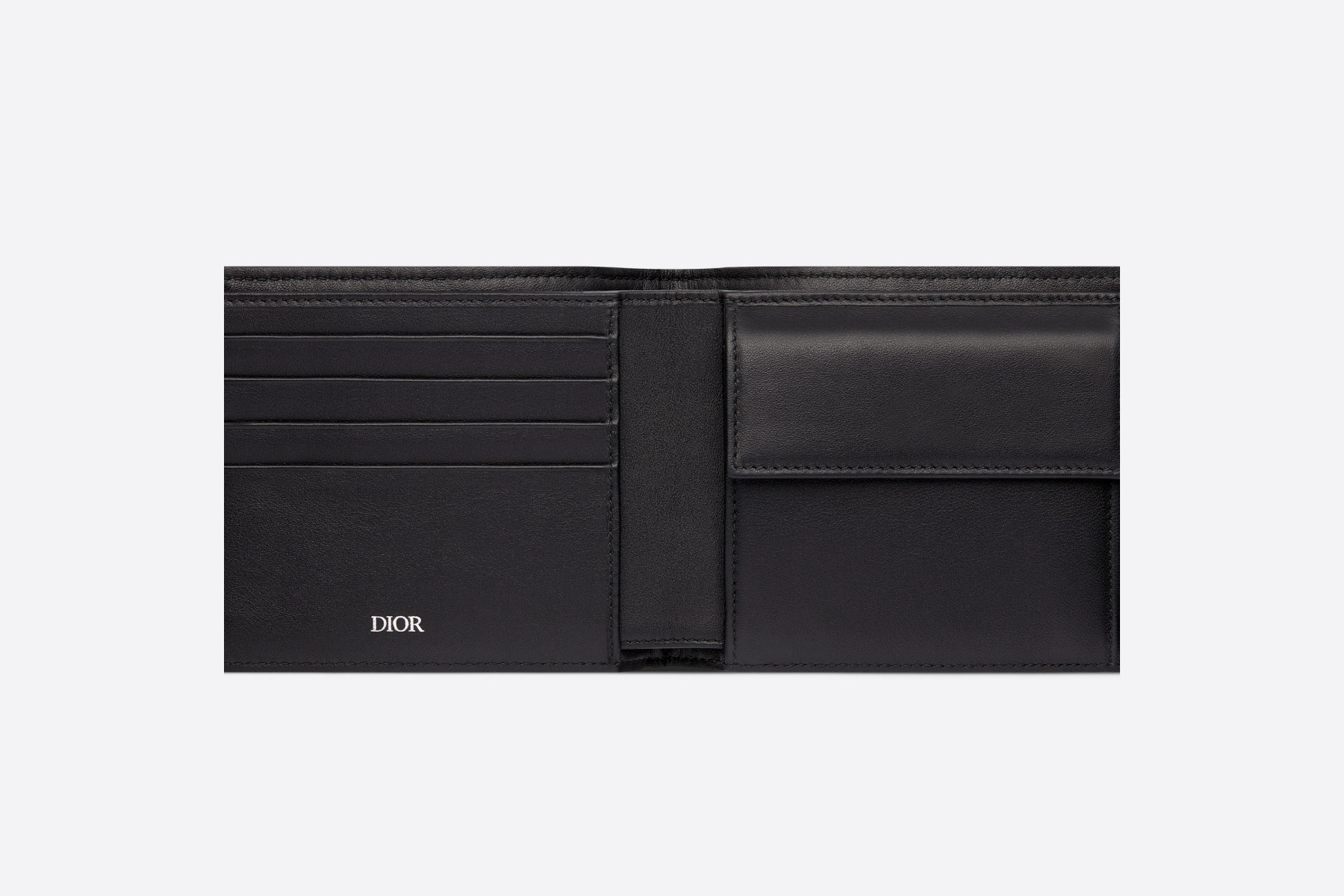 【Dior】コインケース付き 2つ折りウォレット ミニ財布