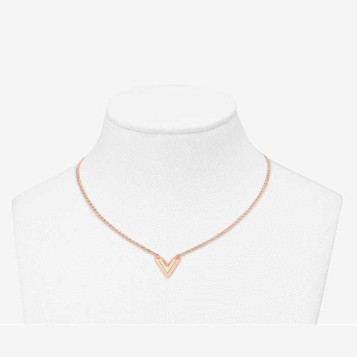 Louis Vuitton 【ルイヴィトン】ネックレス・エセンシャルV ☆洗練された魅力