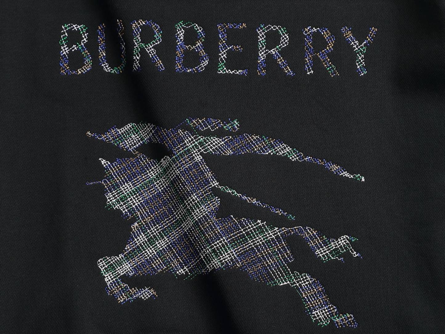 【BURBERRY】刺繍長袖 T シャツ