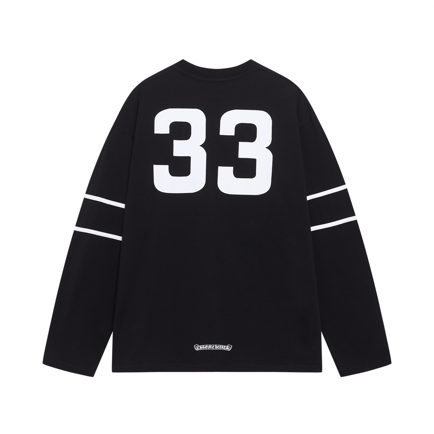 【CHROME HEARTS】プリント長袖 T シャツ