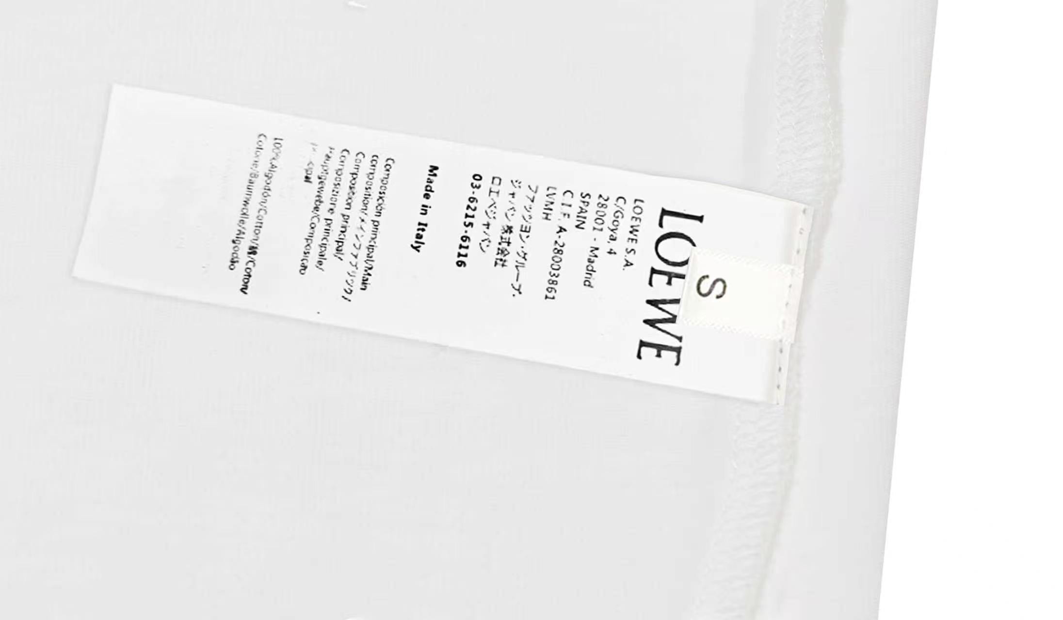 【LOEWE】長袖 T シャツ