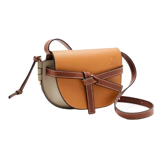 【LOEWE】Loewe/ロエベ ミニ Gate Bag サドルバッグメッセンジャーバッグ