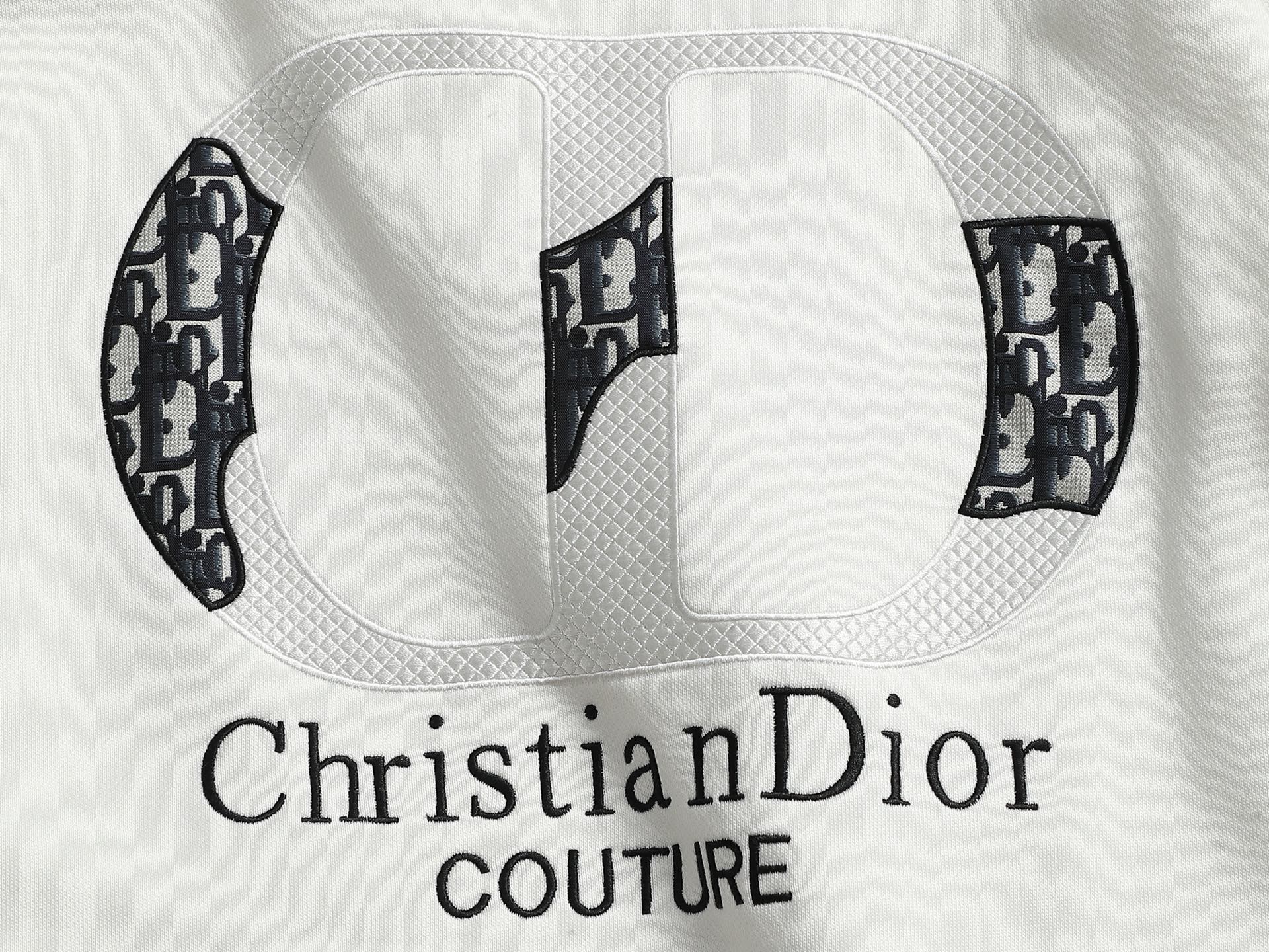 【DIOR】刺繍長袖 T シャツ