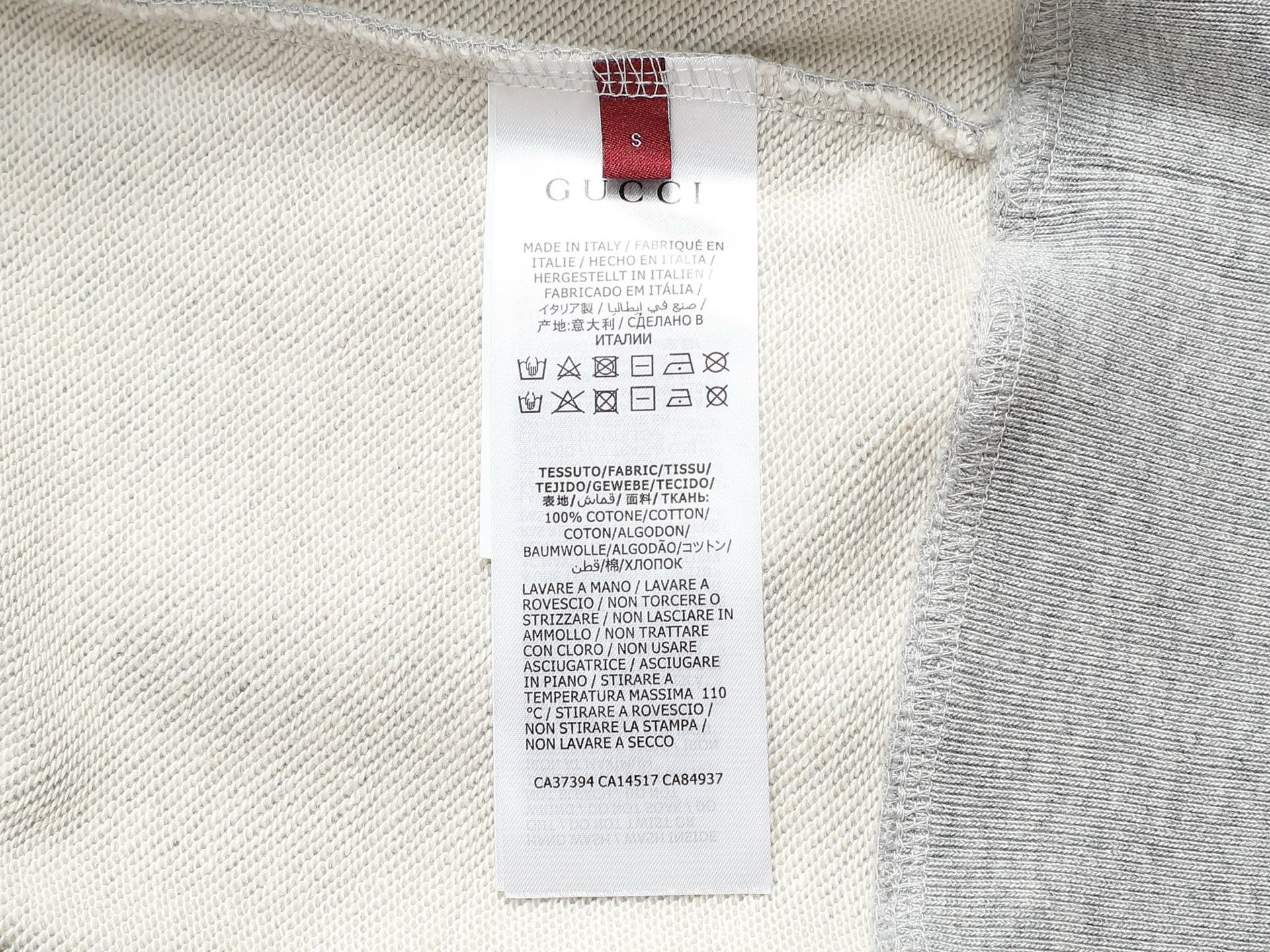 【GUCCI】プリント長袖 T シャツ