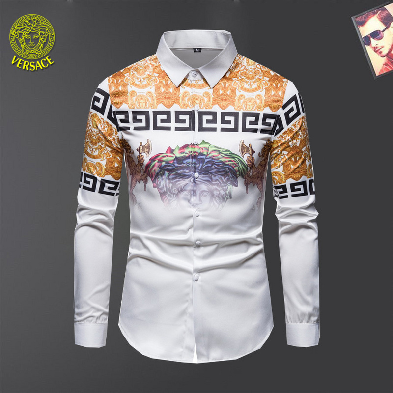 VERSACE ヴェルサーチ 長袖シャツ 2カラー