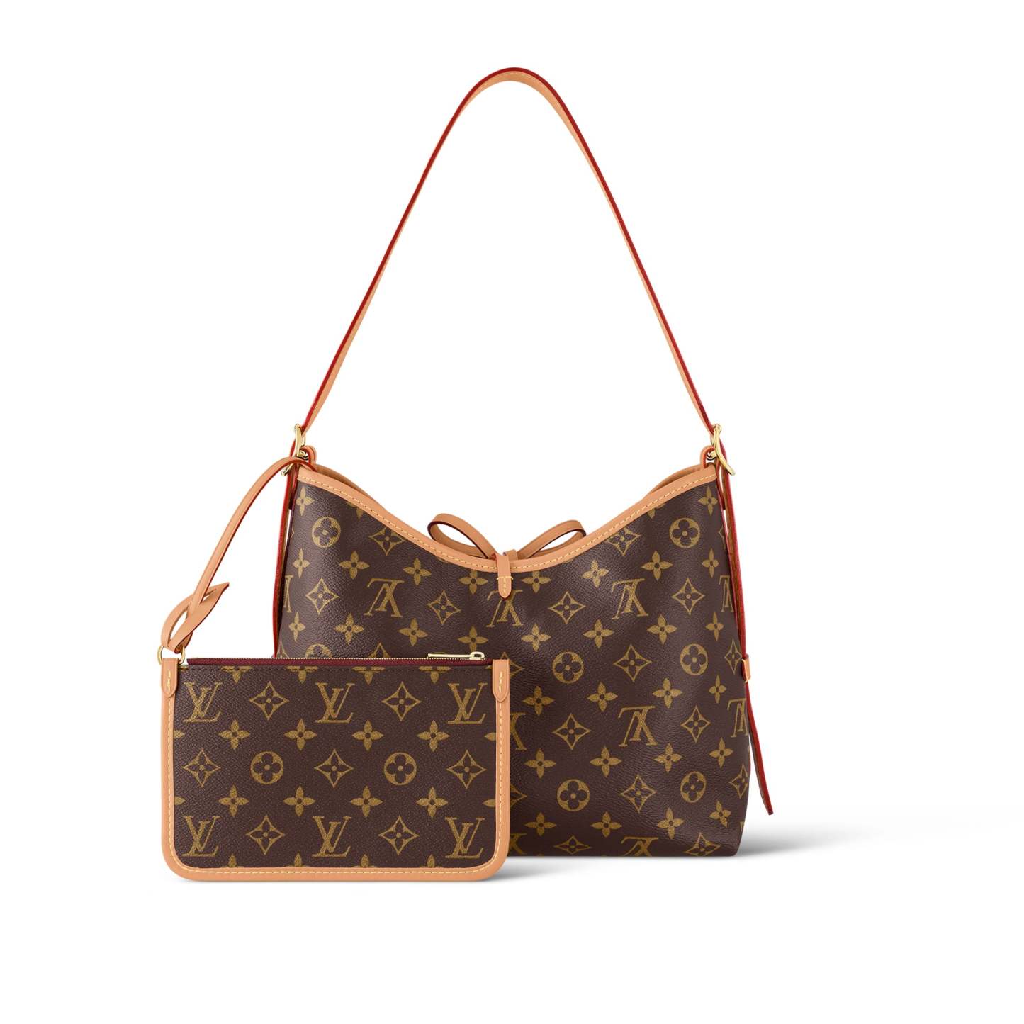 LOUIS VUITTON CarryAll PM Bag Monogram| (啡色)