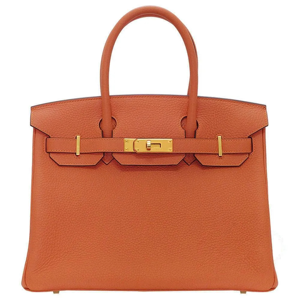 【HERMES】エルメス バーキン 30CM トゴ ゴールド金具