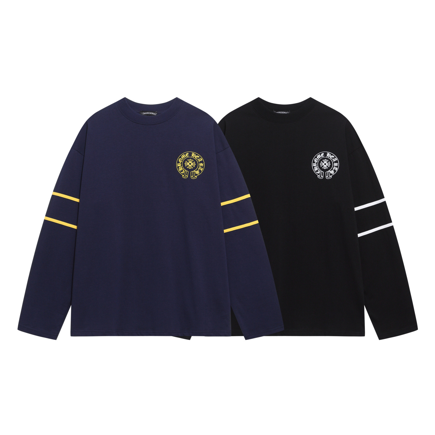 【CHROME HEARTS】プリント長袖 T シャツ