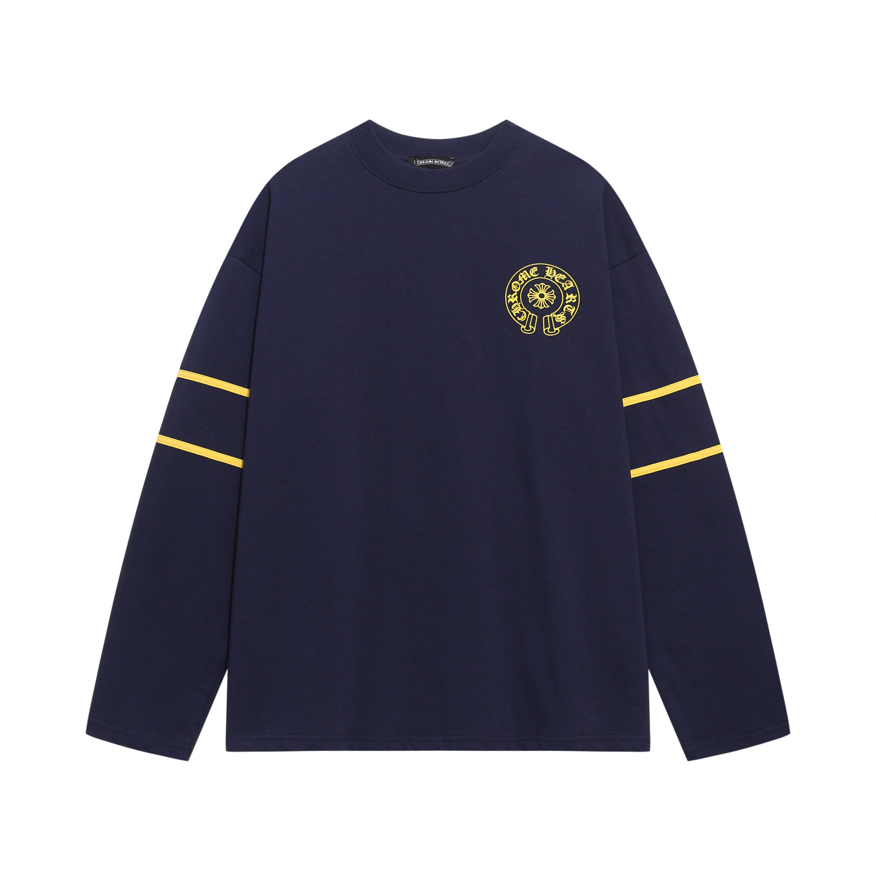 【CHROME HEARTS】プリント長袖 T シャツ