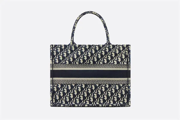 DIOR BOOK TOTE ミディアムバッグ ディオール オブリーク エンブロイダリー (36 X 27.5 X 16.5 CM)