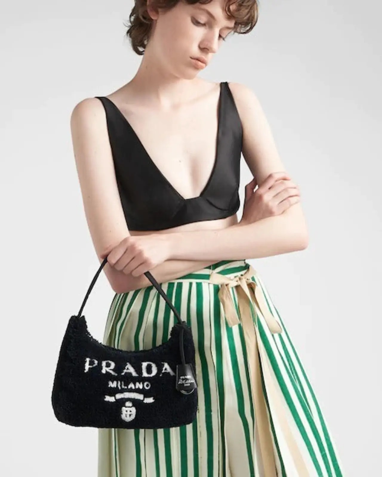 【PRADA】*新作*直営店☆Re-Edition テリー ミニバッグ☆
