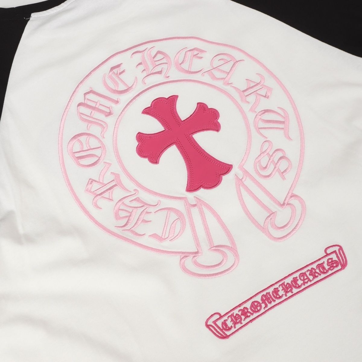 【CHROME HEARTS】刺繍長袖 T シャツ