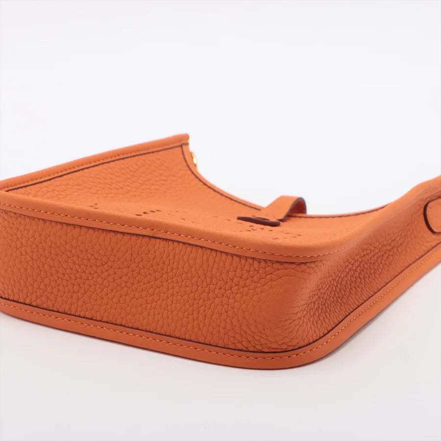 エルメス エブリンTPM トリヨンクレマンス オレンジ ゴールド金具