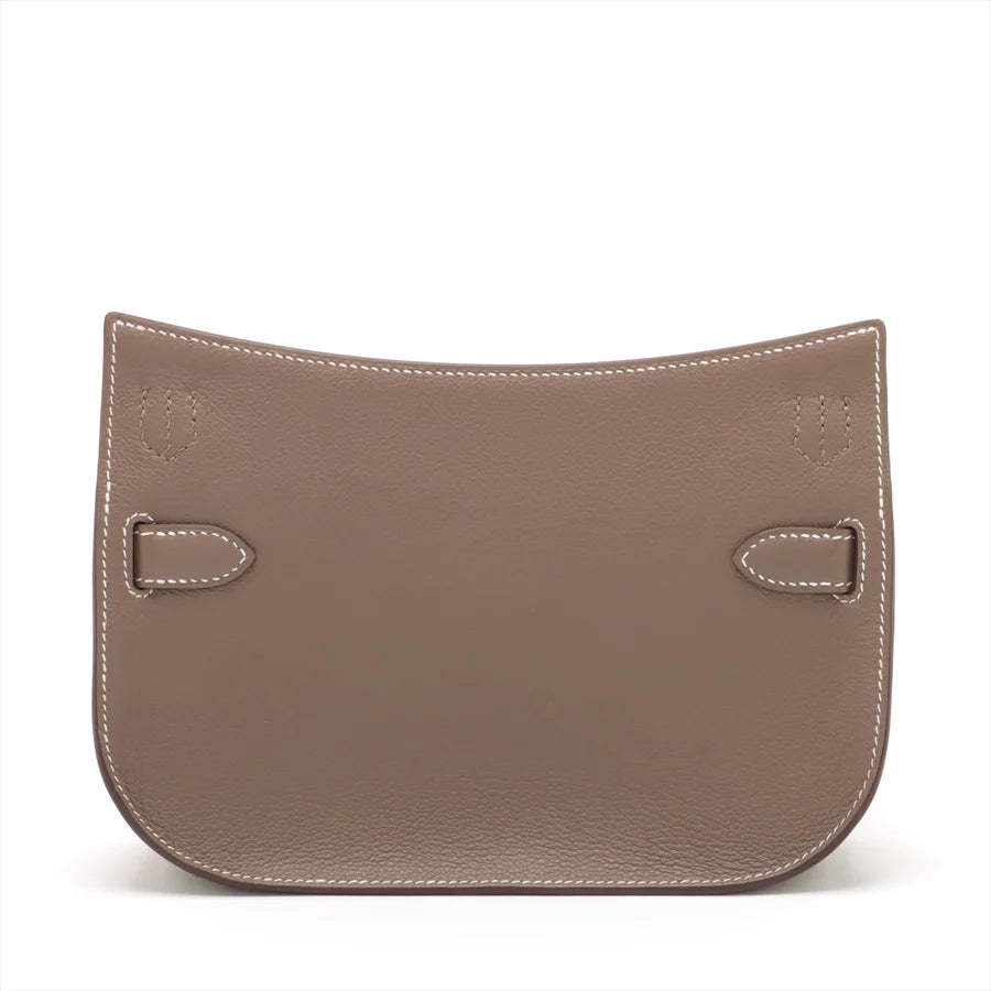エルメス ジプシエールミニ エバーカラー エトゥープ シルバー金具
