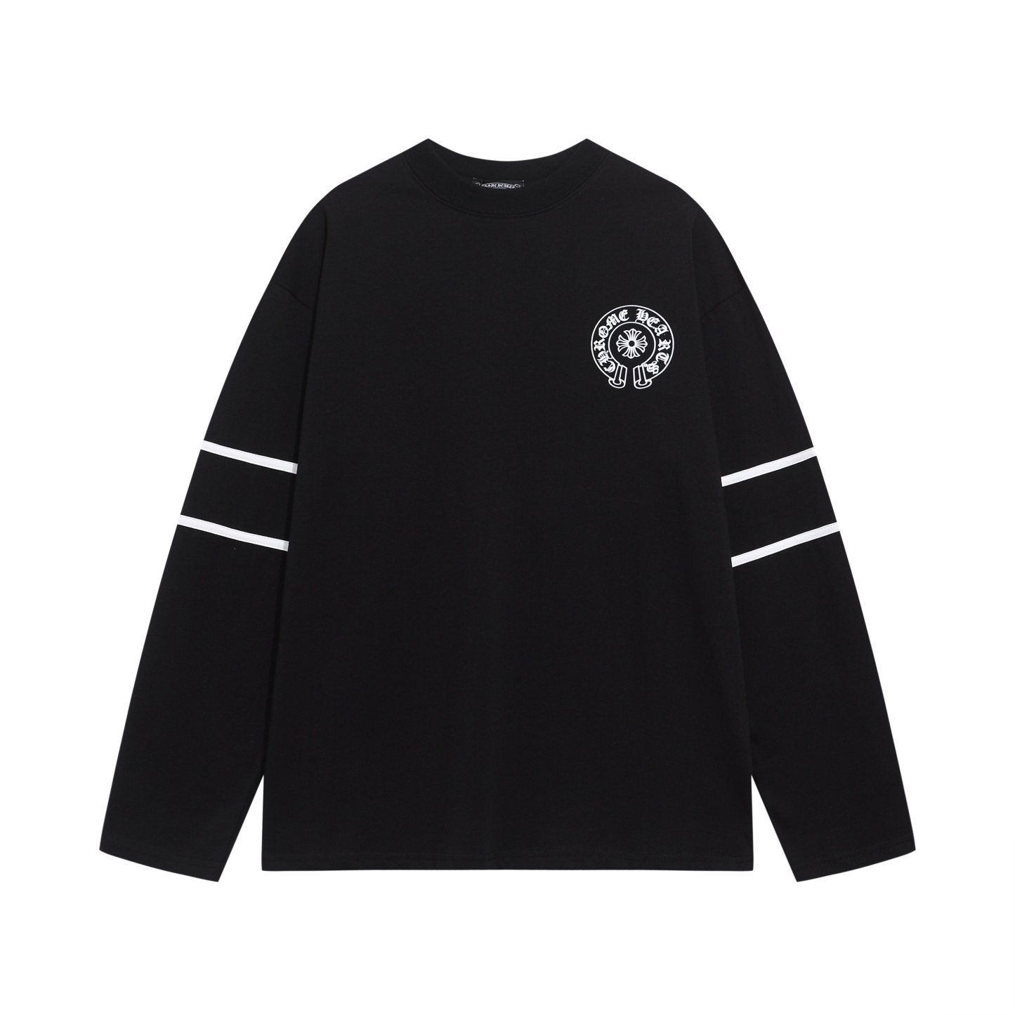 【CHROME HEARTS】プリント長袖 T シャツ