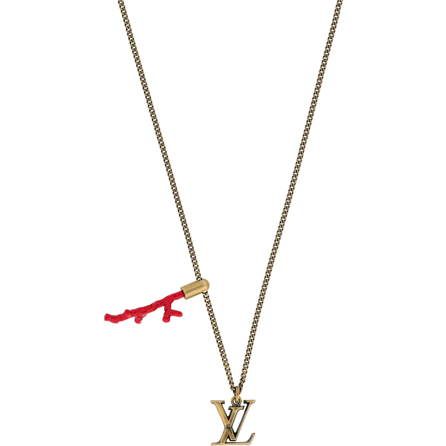 Louis Vuitton（ルイヴィトン）ペンダントチェーンLVコーラル  M68903