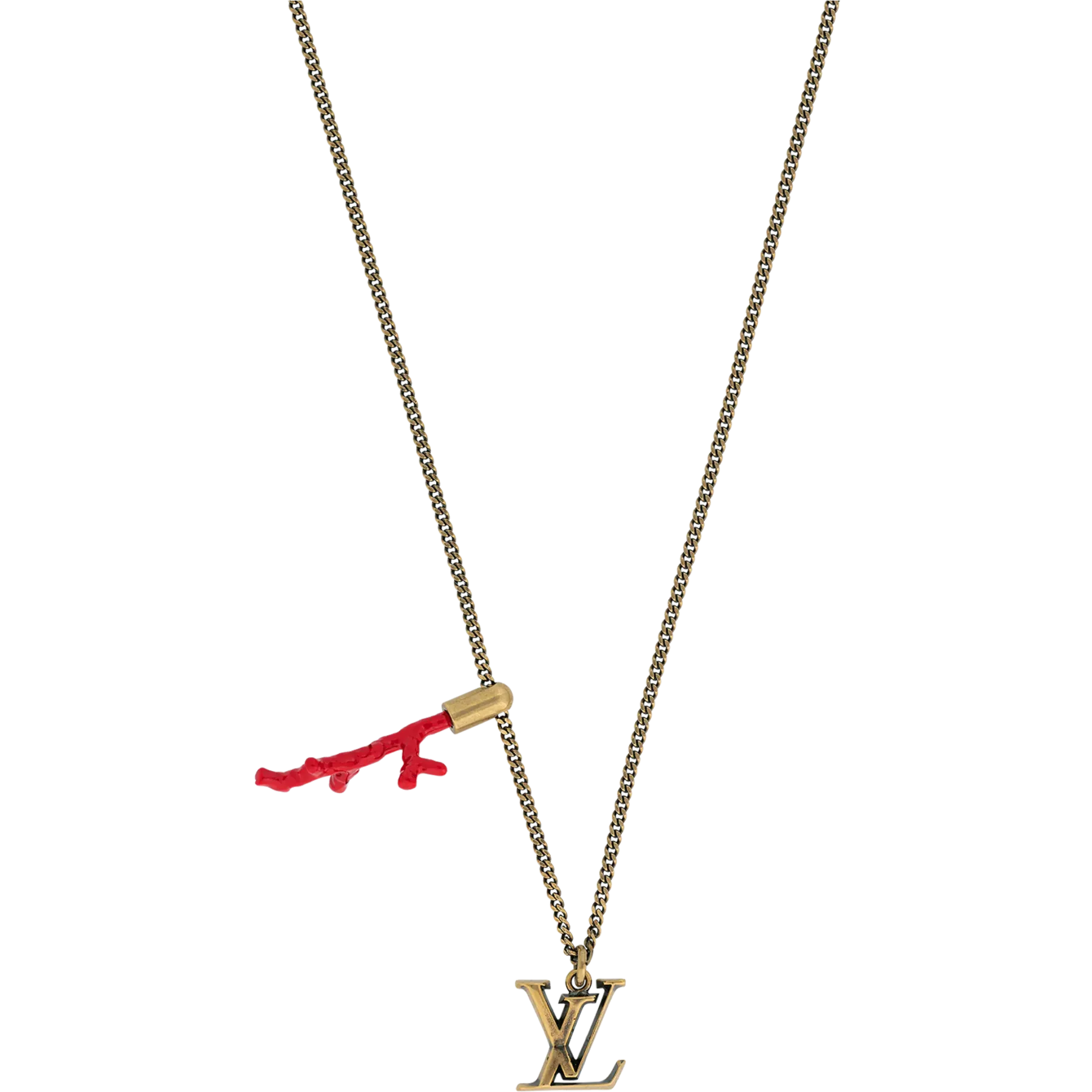 Louis Vuitton（ルイヴィトン）ペンダントチェーンLVコーラル  M68903