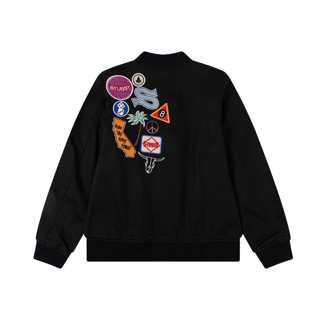 【STUSSY】ウールスタジャン