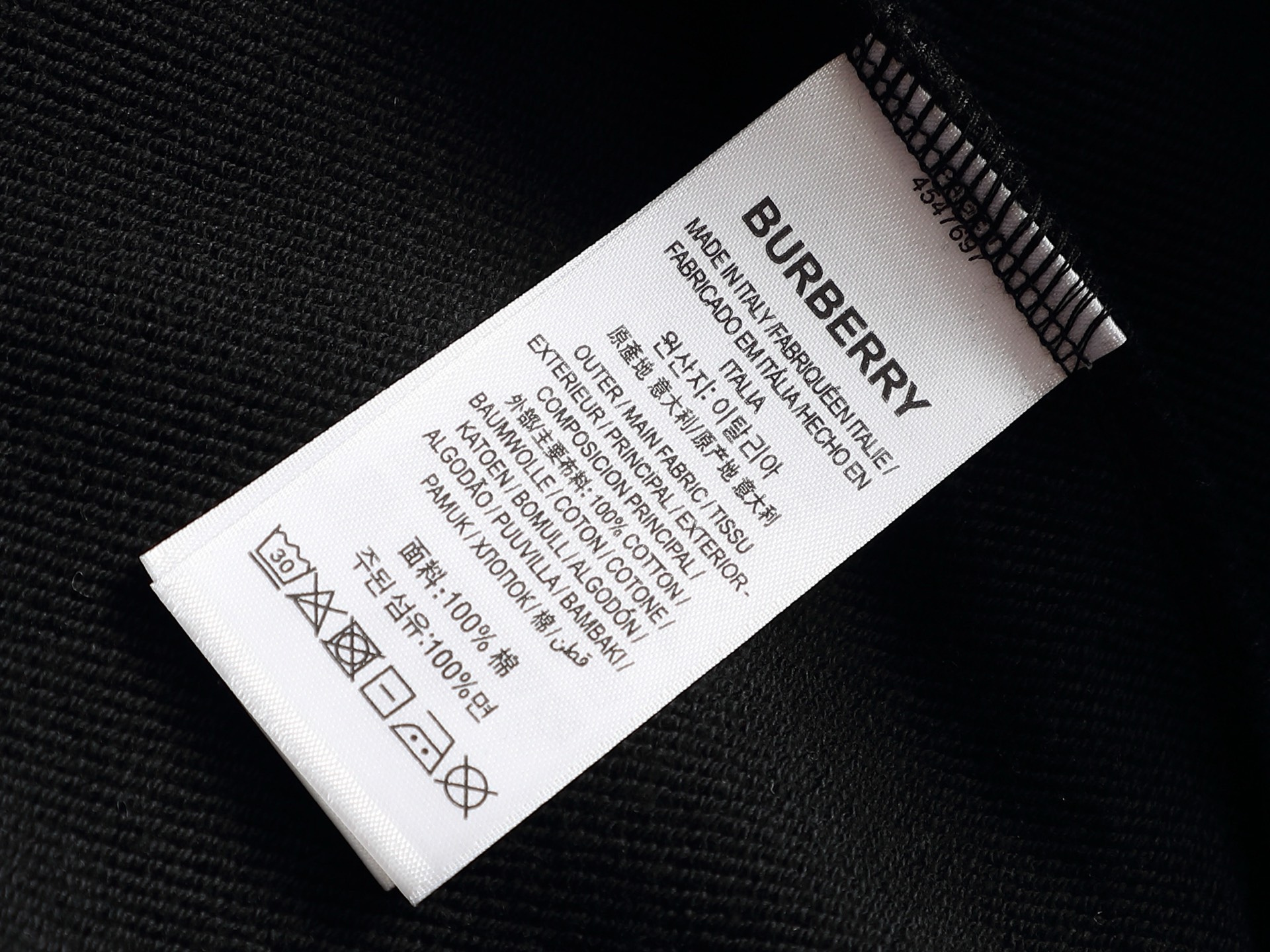 【BURBERRY】長袖 T シャツ