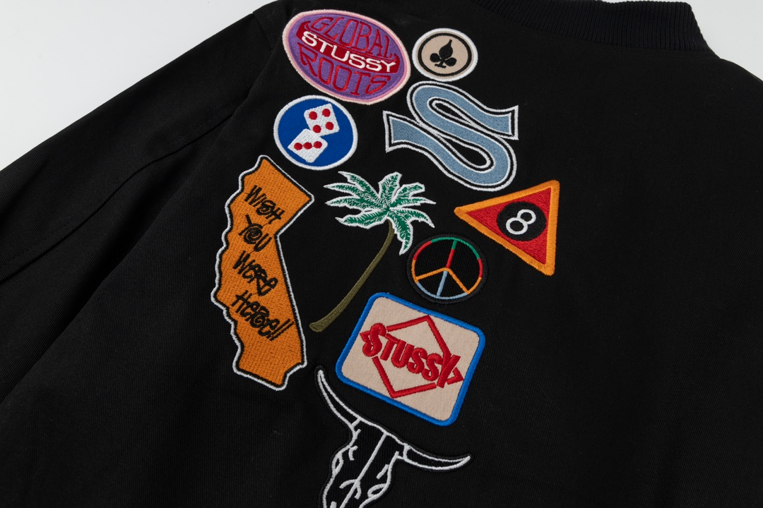 【STUSSY】ウールスタジャン