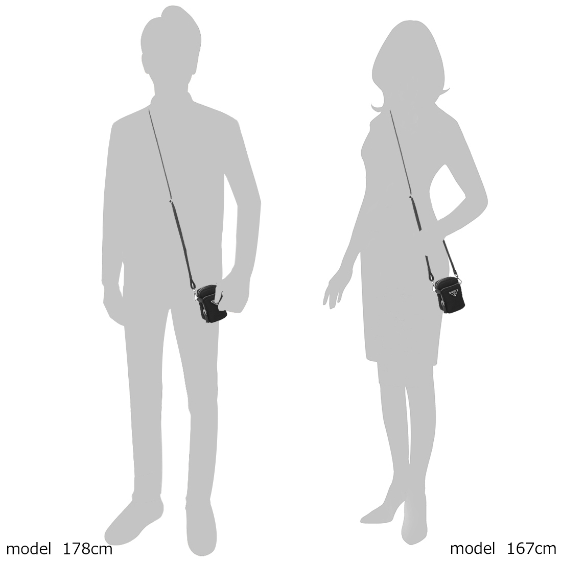 【即発】PRADA ユニセックスショルダーバッグ