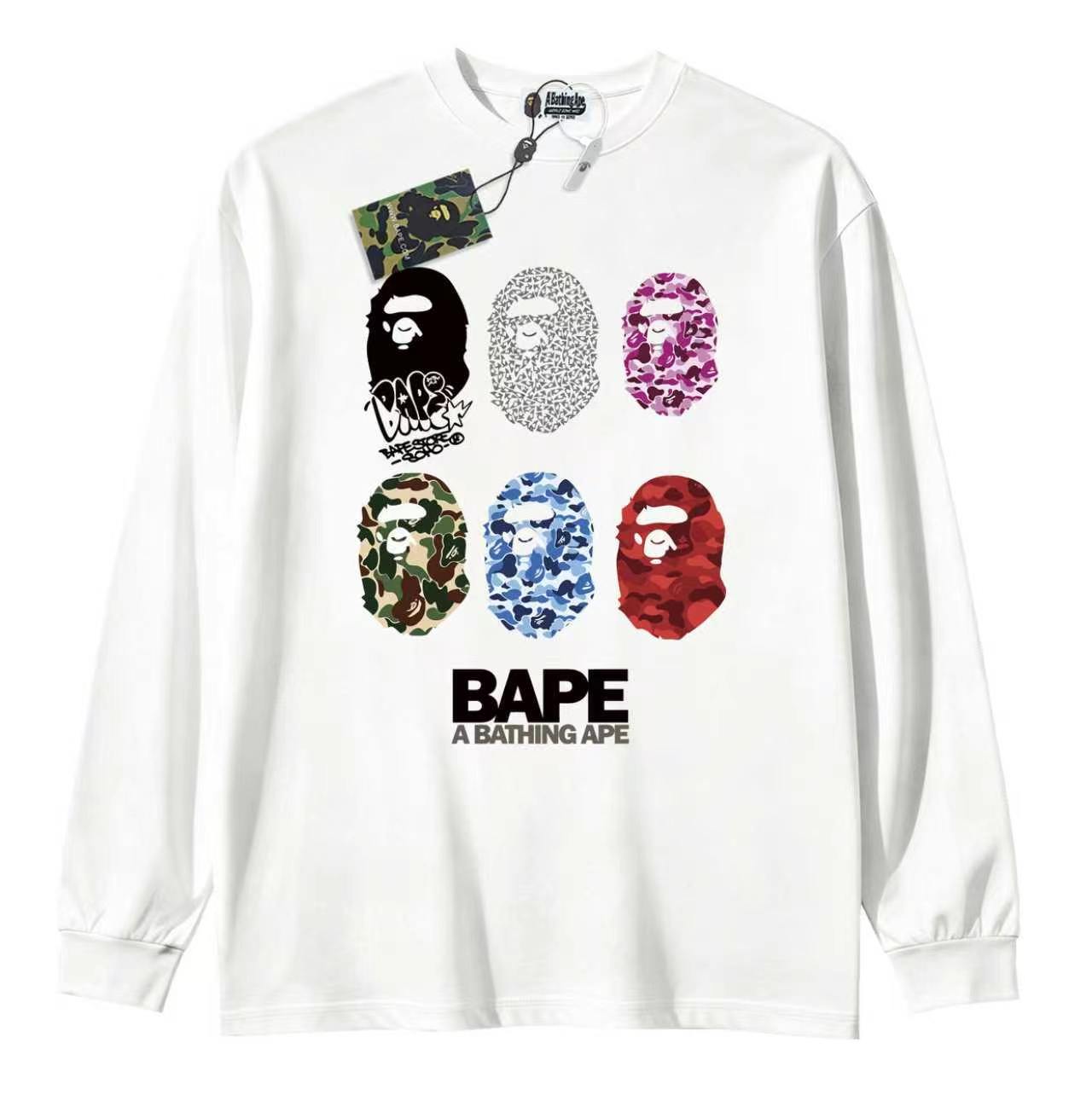 【BAPE】長袖 T シャツ