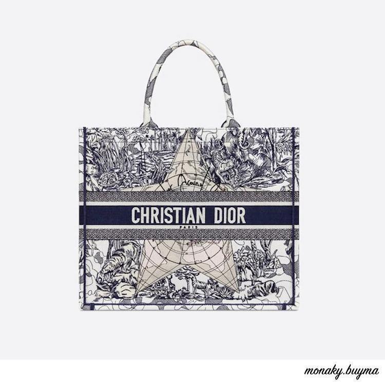 【DIOR】セレブ芸能人御用達  BOOK TOTE DIOR AROUND THE WORLD