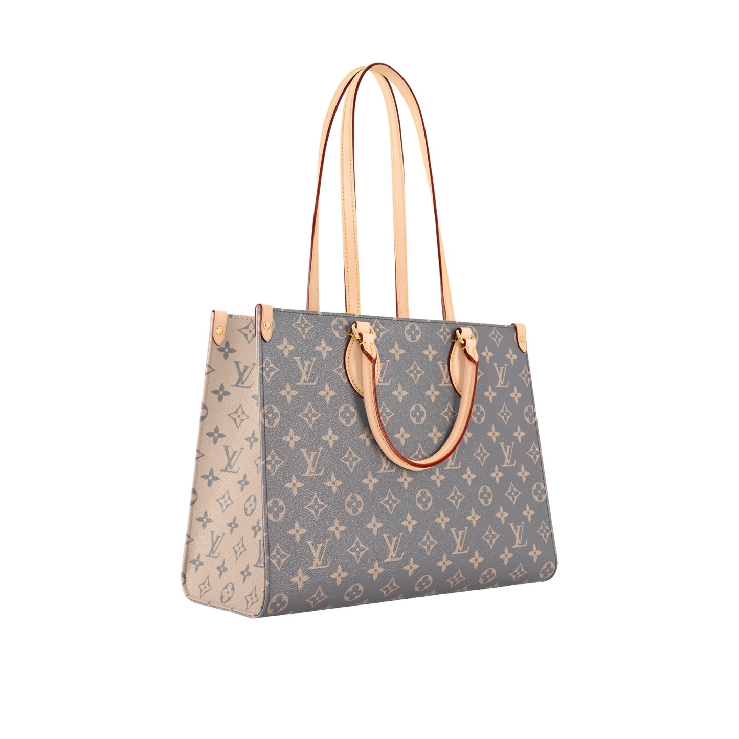 グレー色がお洒落♪ 【Louis Vuitton】オンザゴーMMトートバッグ M12415