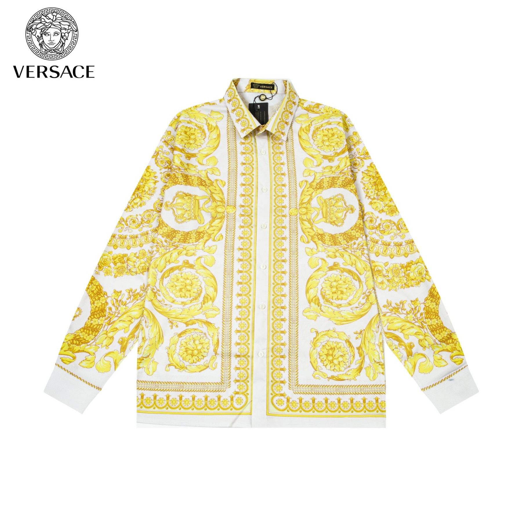 【VERSACE 公式旗艦店】ヴェルサーチ シャツ ご好評に付き再入荷 240716